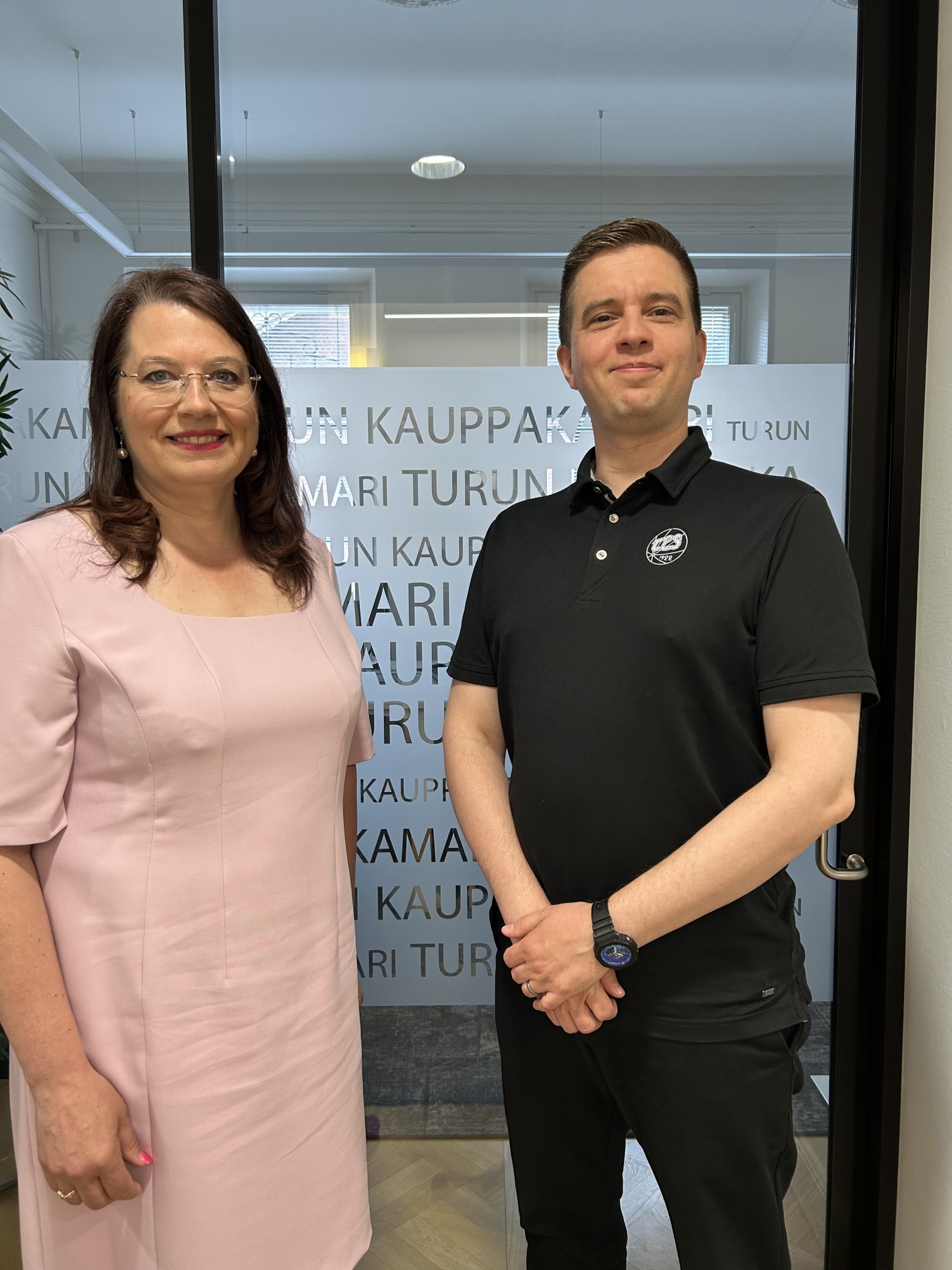 Maria Taipale ja Toni Autio MentorChamber