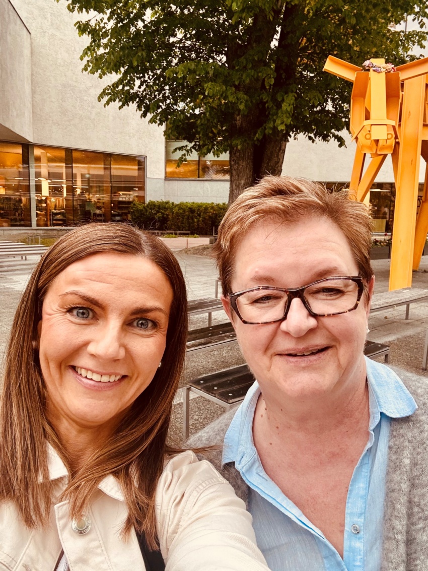 MentorChamber-esittelyssä: Teija Silver ja Stella Tallqvist
